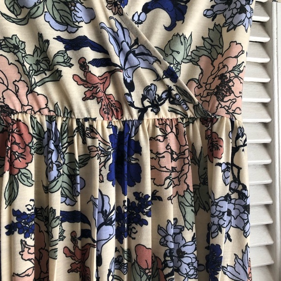 ASOS floral wrap midi dress - Picture 3 of 3